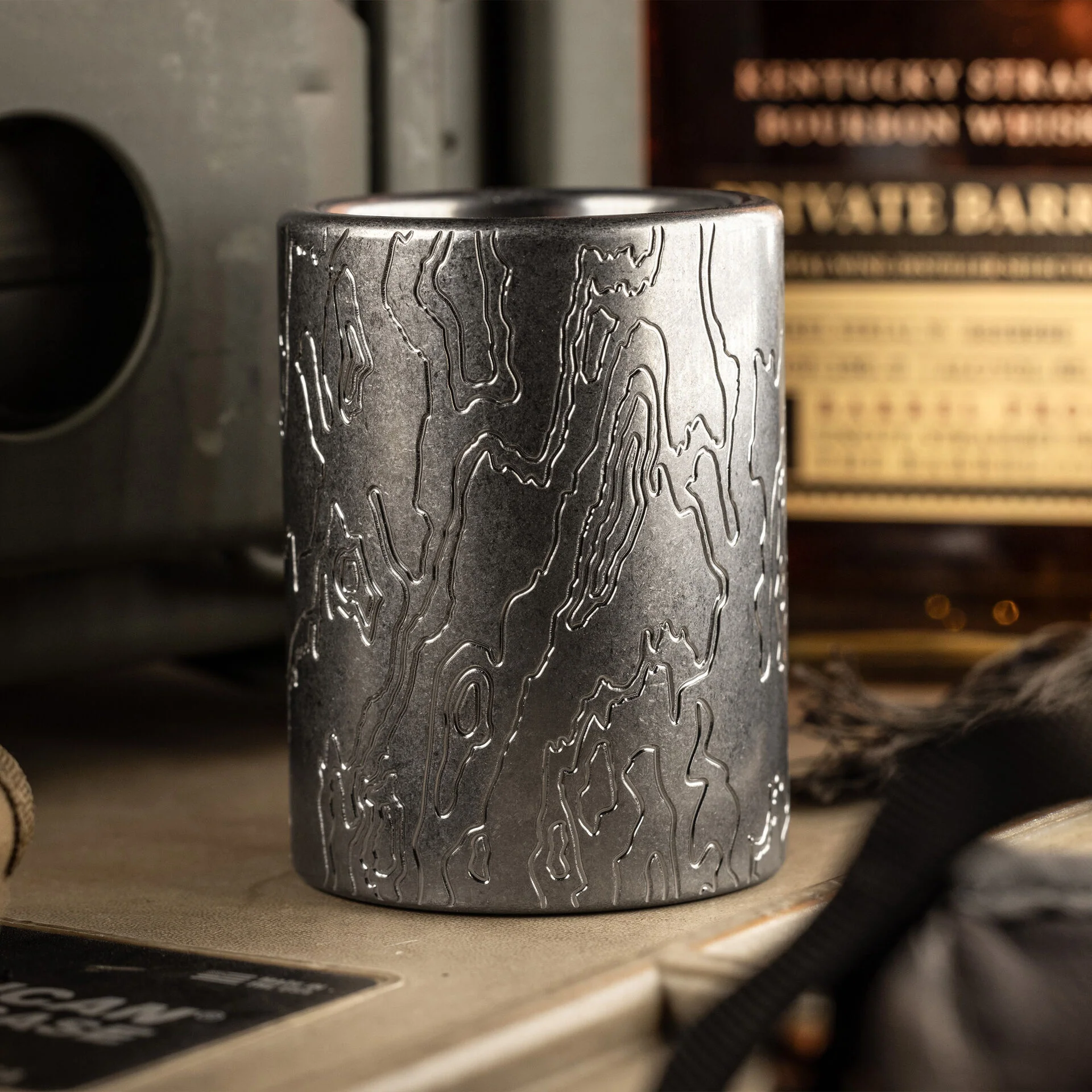 NT Titanium Topo Shot Glasses TAD Edition - Image 2