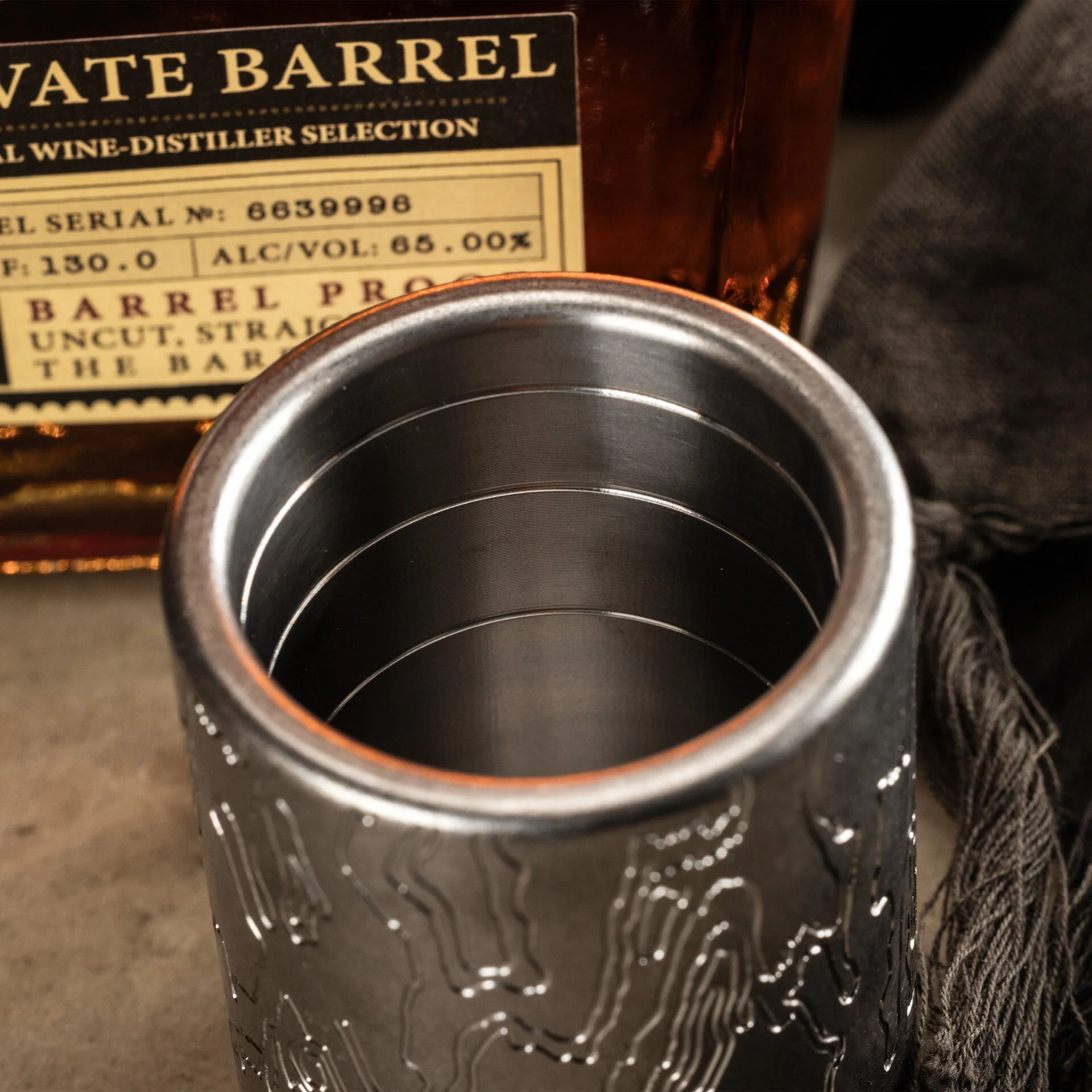 NT Titanium Topo Shot Glasses TAD Edition - Image 3