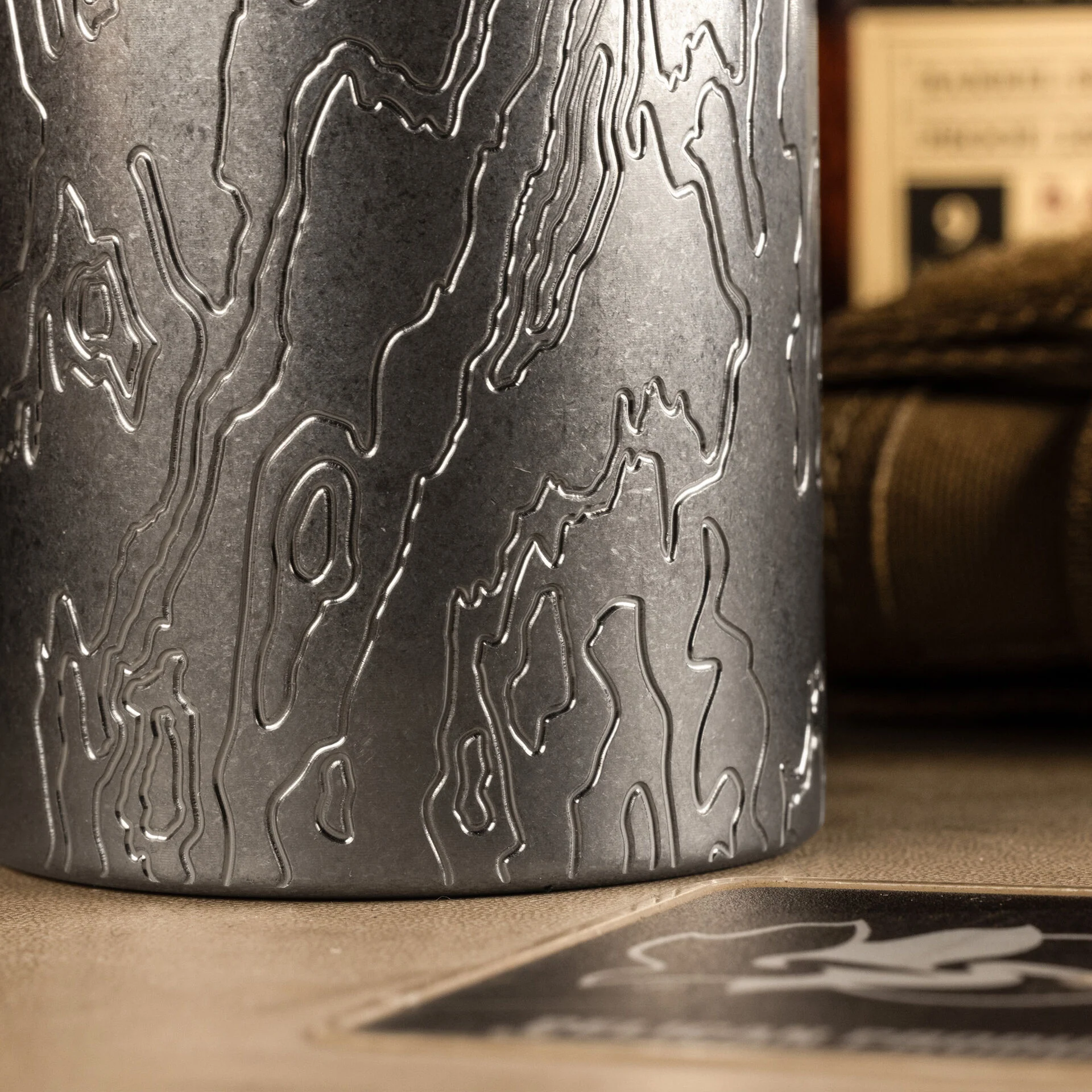 NT Titanium Topo Shot Glasses TAD Edition - Image 5