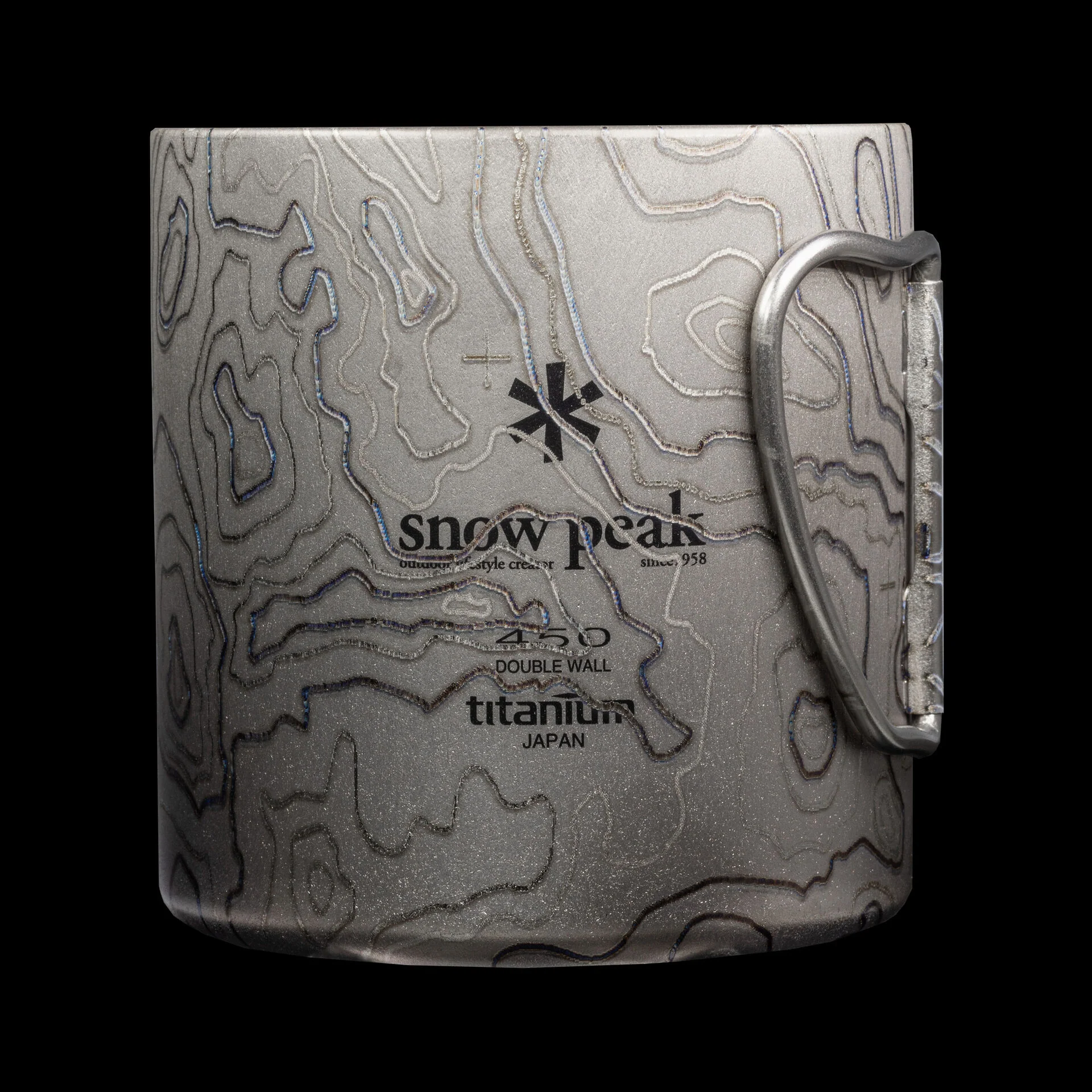 Snow Peak Titanium 2 Wall Folding Mug - Image 4
