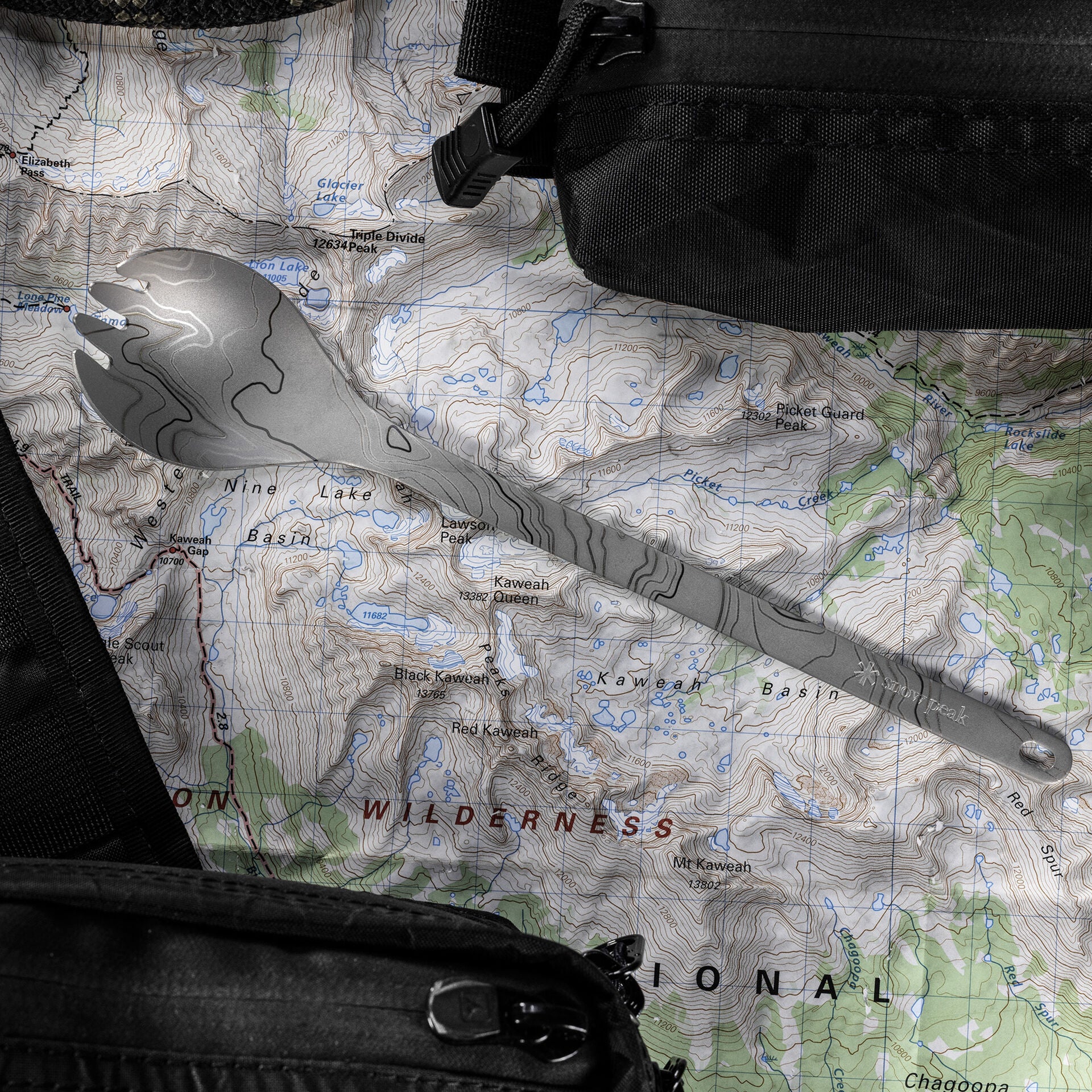 Snow Peak Titanium Long Spork - Image 3