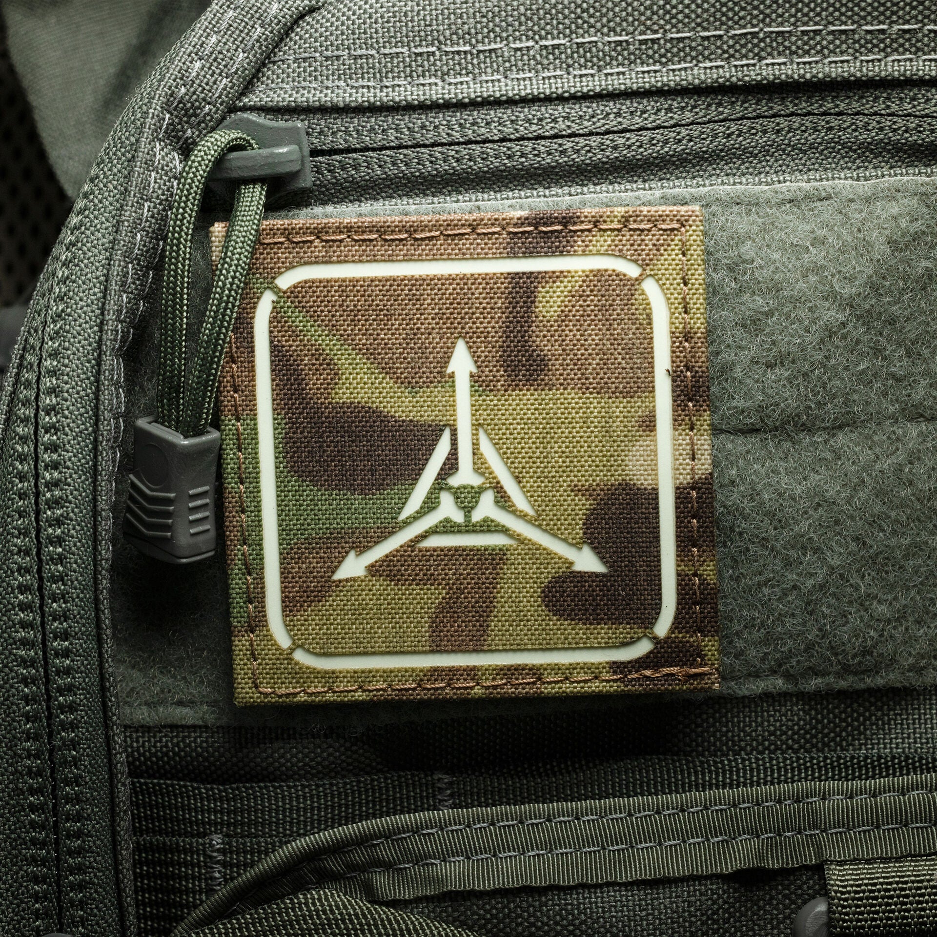 TAD Stencil Logo GITD Patch - Image 13