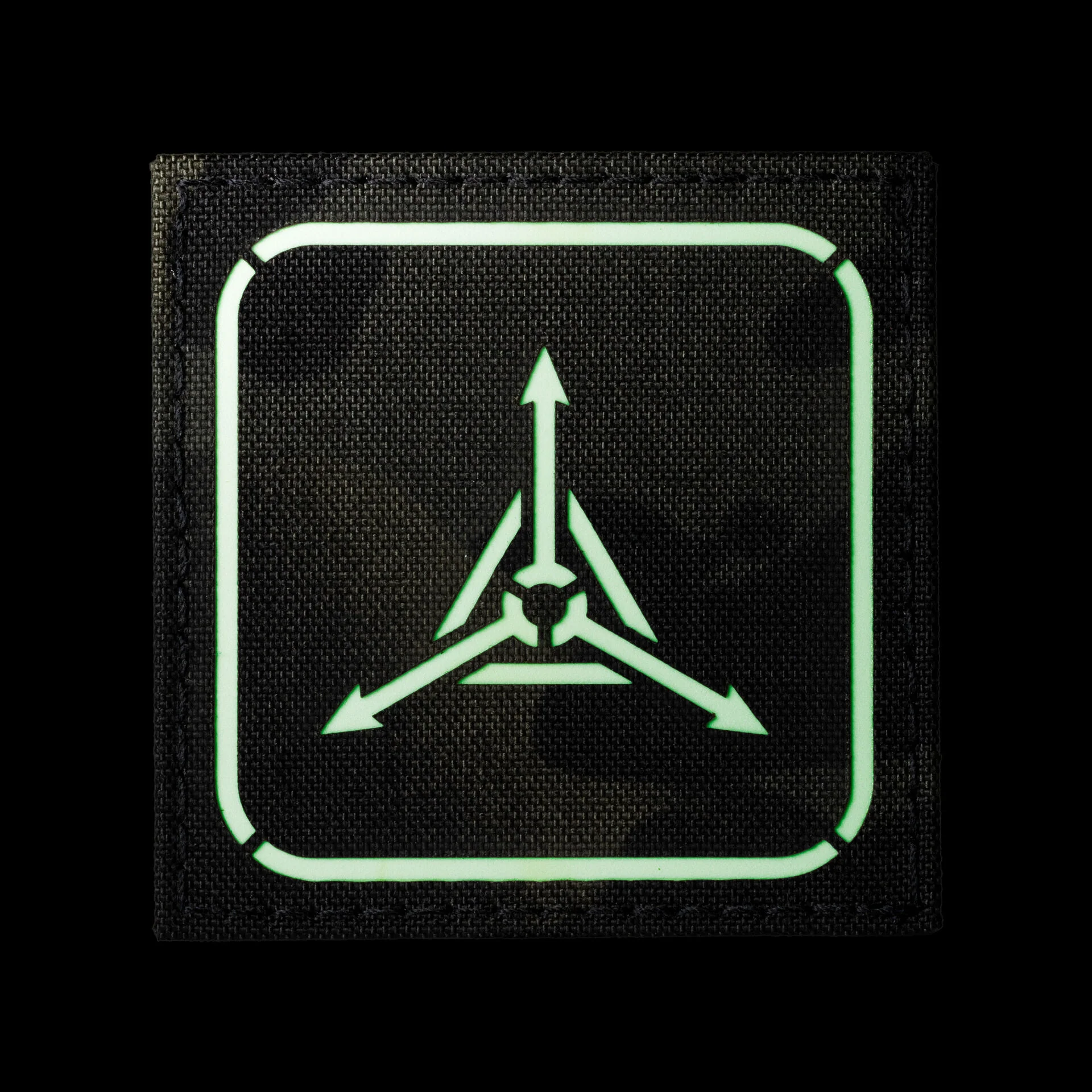 TAD Stencil Logo GITD Patch - Image 17