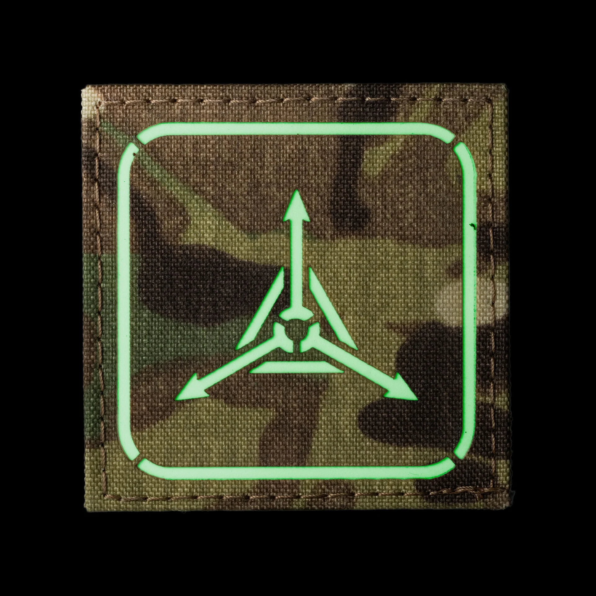 TAD Stencil Logo GITD Patch - Image 18