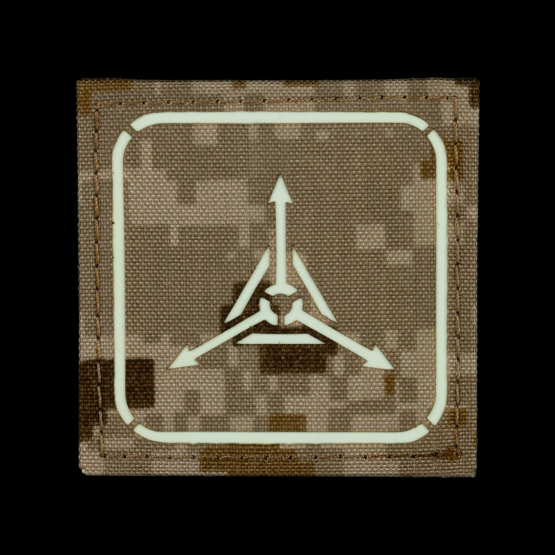 TAD Stencil Logo GITD Patch - Image 4