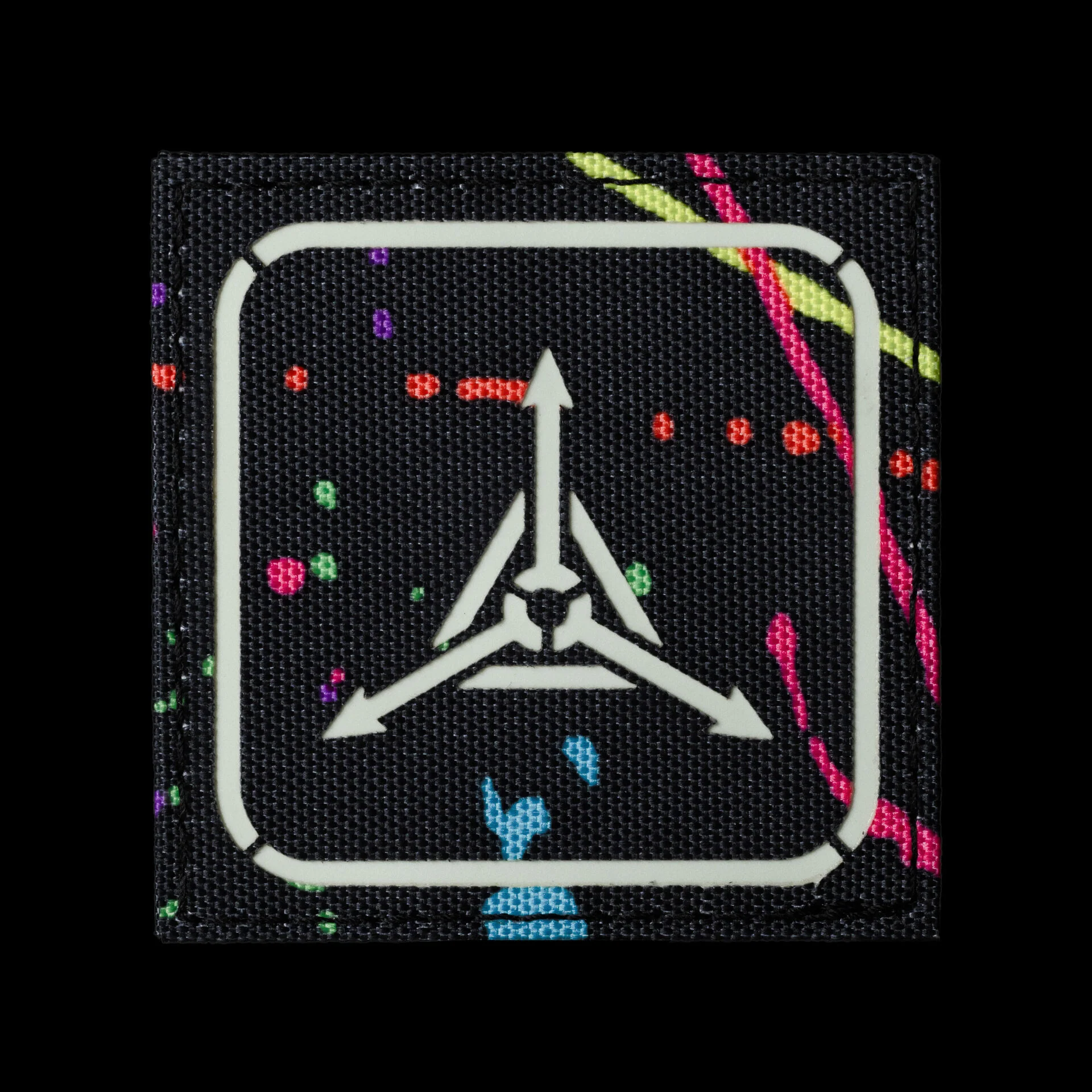 TAD Stencil Logo GITD Patch - Image 6