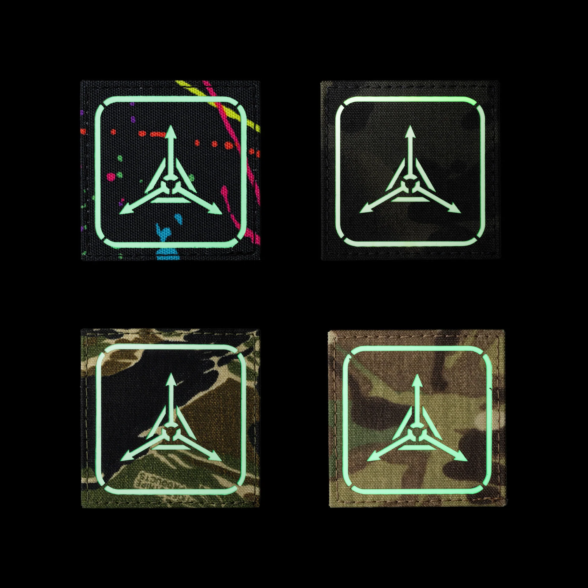 TAD Stencil Logo GITD Patch - Image 7