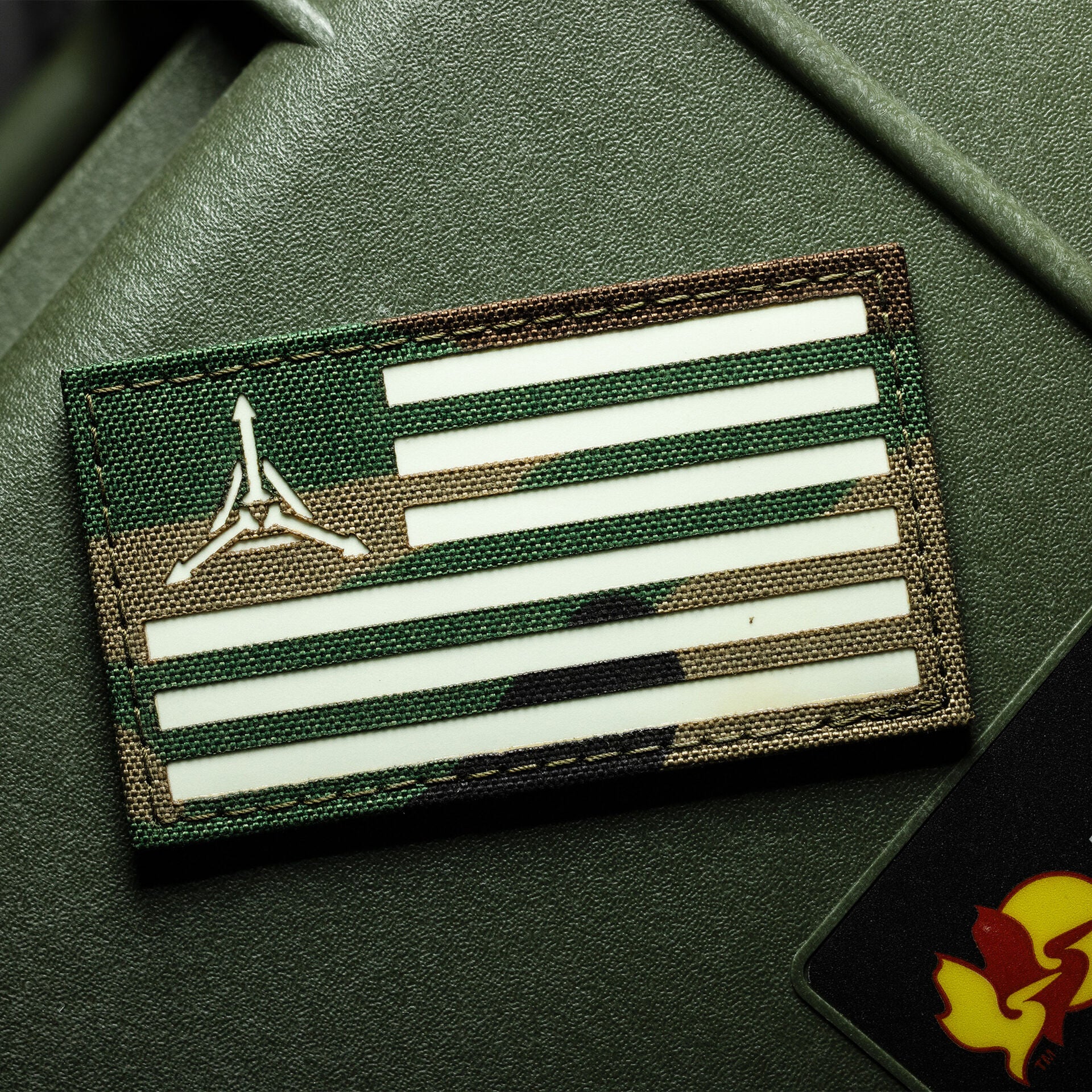 TAD Flag GITD Velcro Patch - Image 2