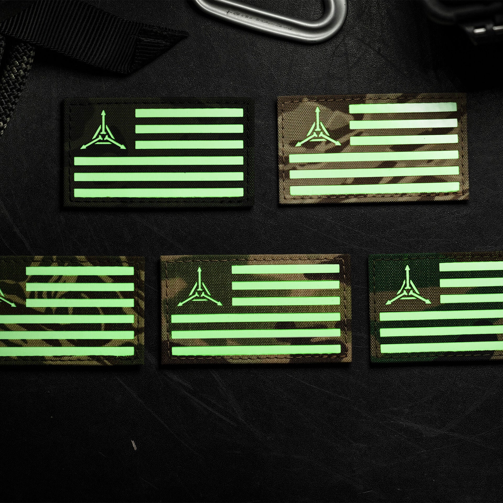 TAD Flag GITD Velcro Patch - Image 3