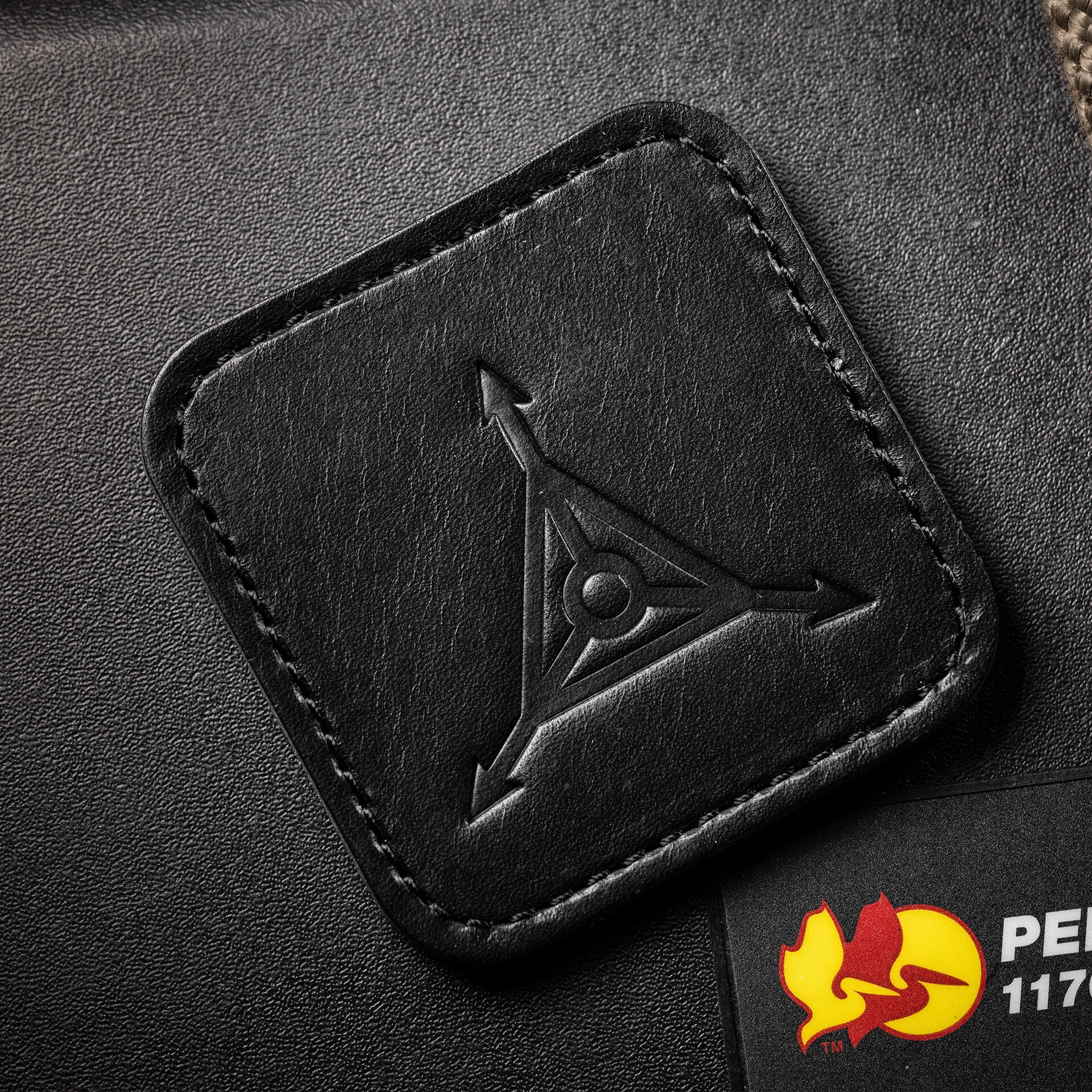 TAD Logo 3" Leather Patch - Image 3