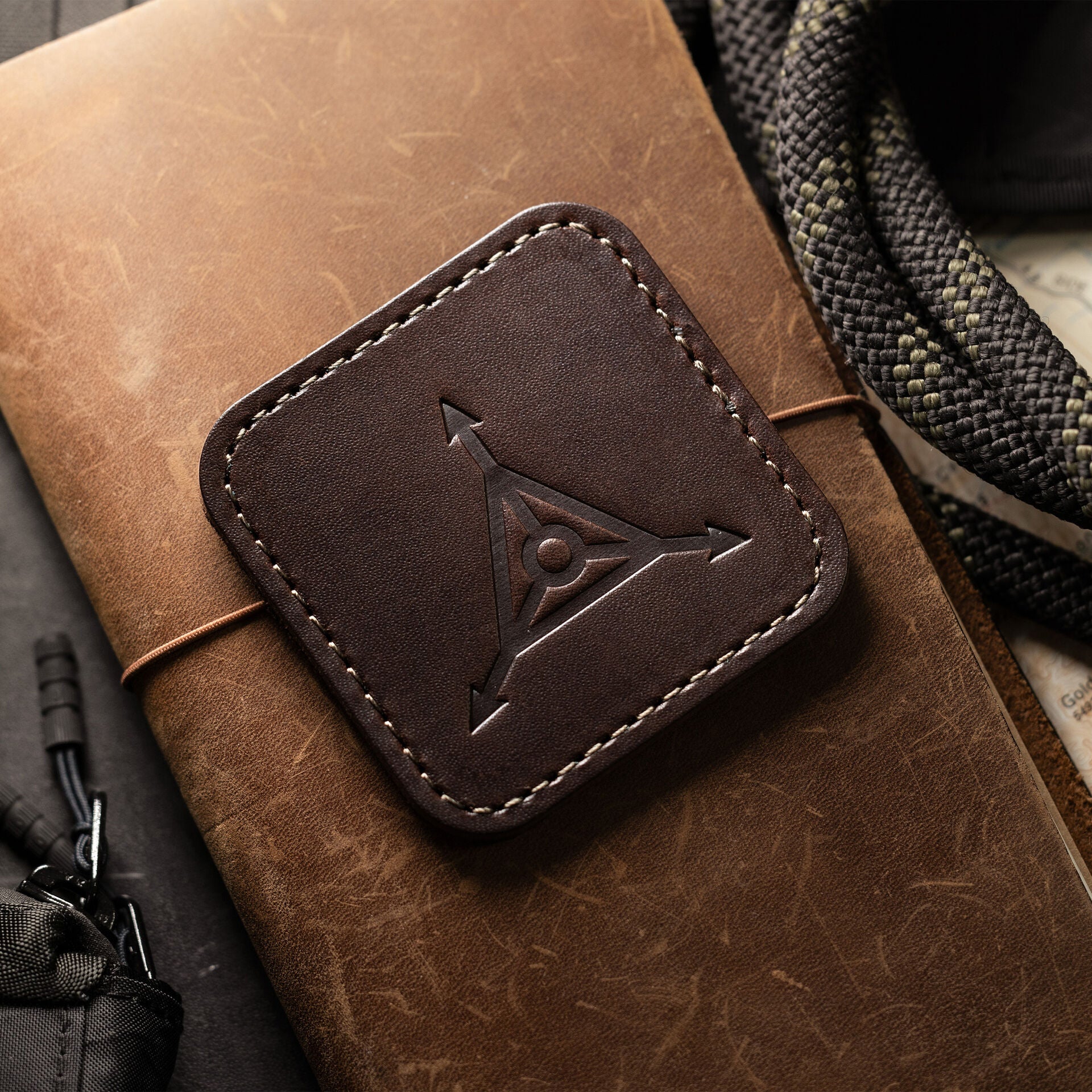 TAD Logo 3" Leather Patch - Image 4