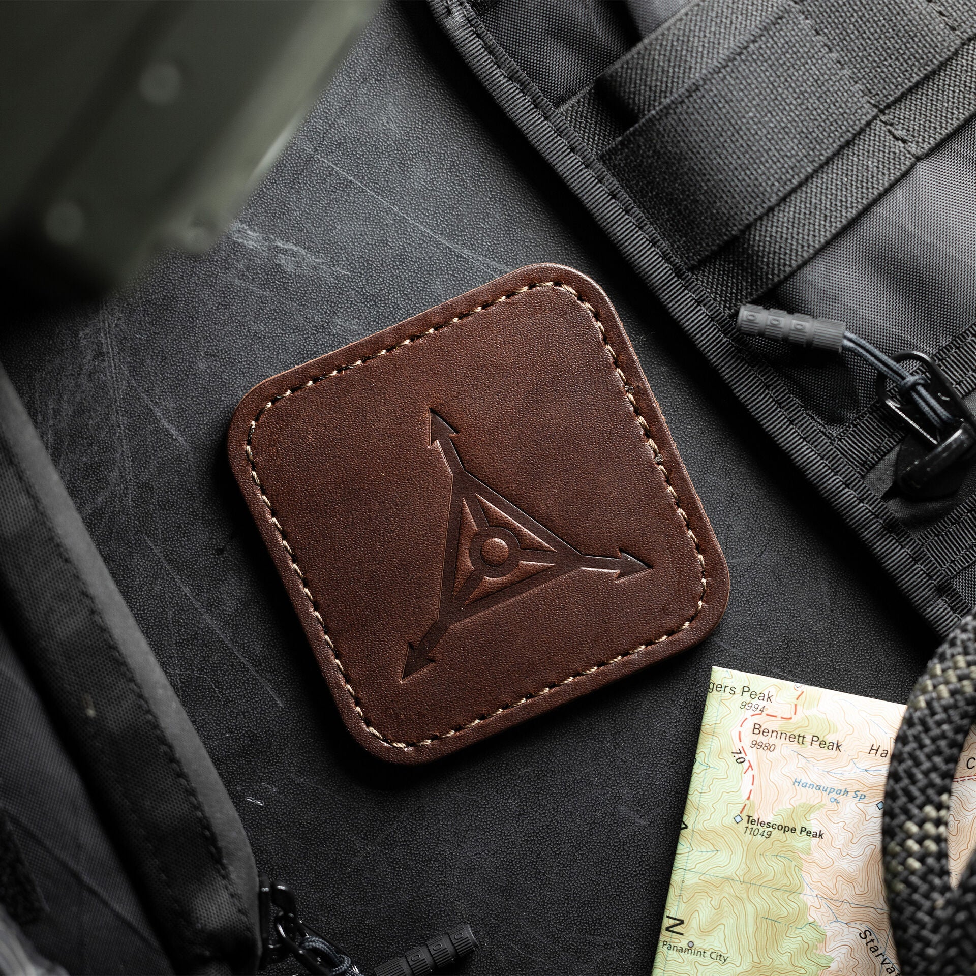 TAD Logo 3" Leather Patch - Image 5