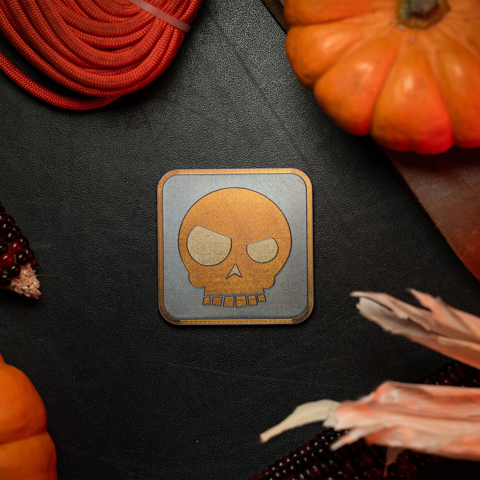 Ti Patch 2" Mean Skull - Image 3