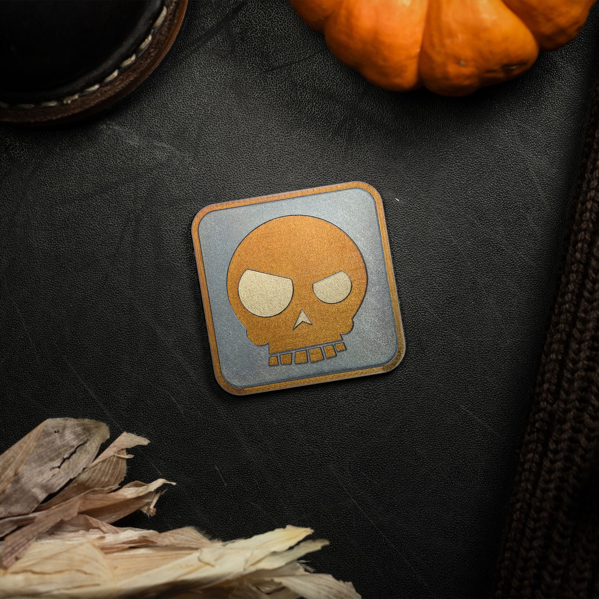Ti Patch 2" Mean Skull - Image 5